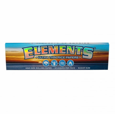 Elements Rice KS Slim Rolling Papers