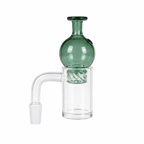Airflow Bubble Carb Cap in a banger