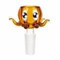 Baby Octopus Bong Bowl 14mm Amber