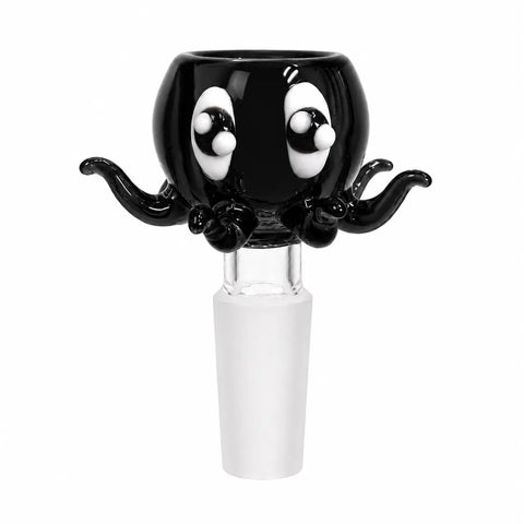 Baby Octopus Bong Bowl 14mm Black