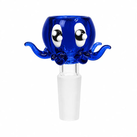 Baby Octopus Bong Bowl 14mm Blue