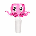 Baby Octopus Bong Bowl 14mm Pink