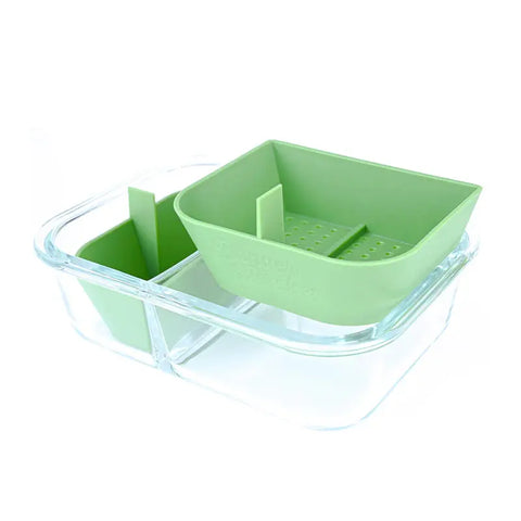 Banger Basket Forest Green Inside