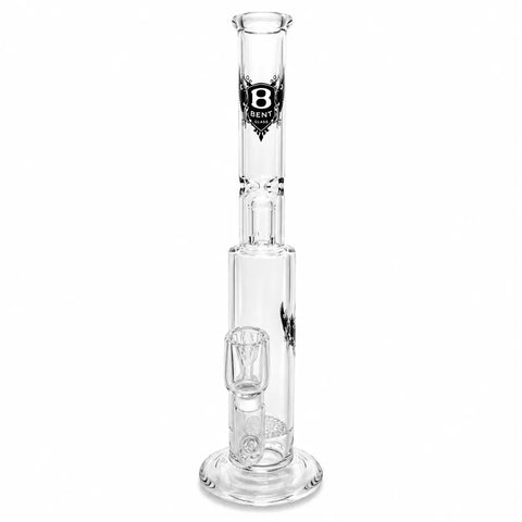 Bent Glass Honeycomb Dab Rig Front