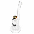 Bent Glass Inferno Bubbler Bong 10.5"