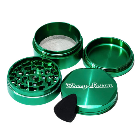 Blazy Susan 4 piece Premium Aluminium Grinder