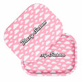 Blazy Susan Pink Clouds Mini Rolling Tray with Lid