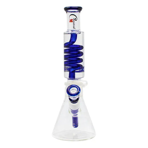 Blizzard Series Freezable 13" Detachable Glass Beaker Bong