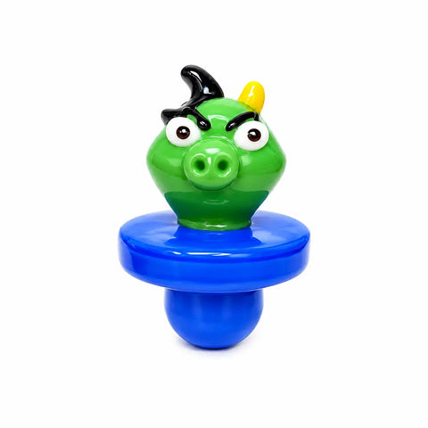 Blue Pig Carb Cap Blue
