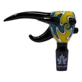 Blue&Yellow Inferno Spike 14mm Bong Bowl