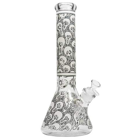 Scream Glow in the Dark Beaker Bong