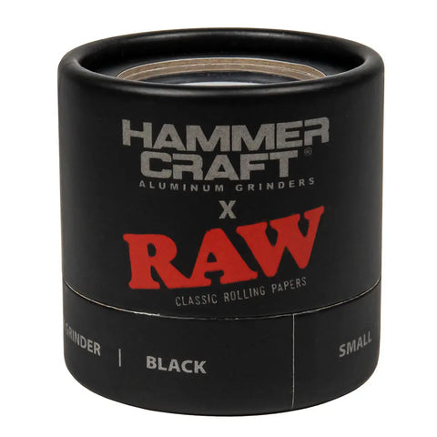 Raw X Hammercraft Black Aluminum Grinder