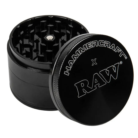 Raw X Hammercraft Black Aluminum Grinder