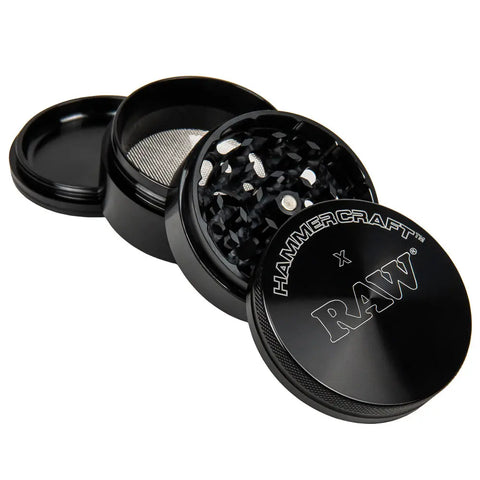 Raw X Hammercraft Black Aluminum Grinder