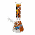 Brook Anime Glass Beaker Bong 10"