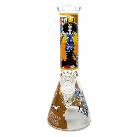 Brook Anime Glass Beaker Bong