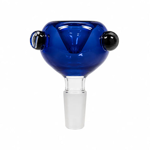 Bubble Glass Bong Bowl 14mm Blue