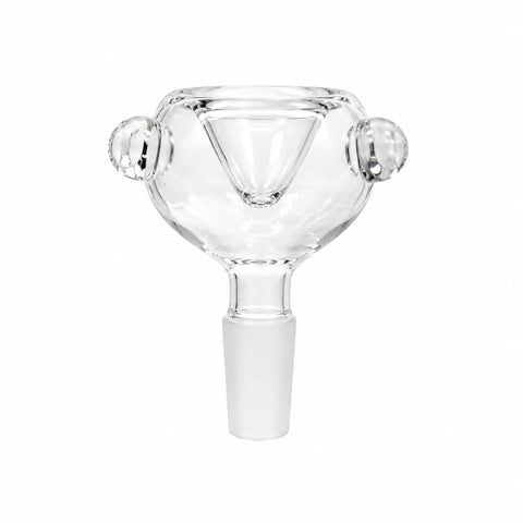 Bubble Glass Bong Bowl 14mm Clear