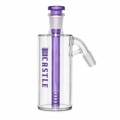 Castle Glass 14mm 4-Slit Removable Ash Catcher