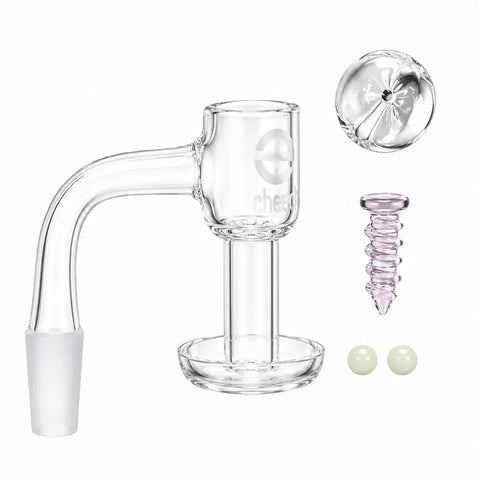 Cheech 14mm Quartz Terp Banger Set Pink
