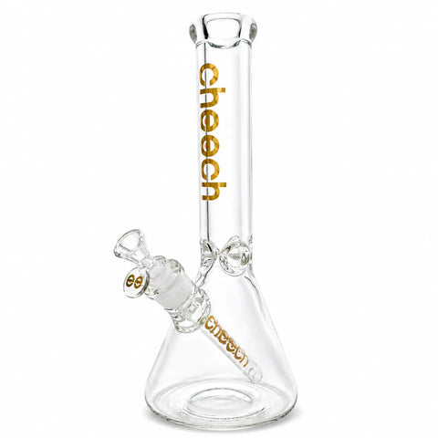Cheech 14" Glass Beaker Bong Gold Series