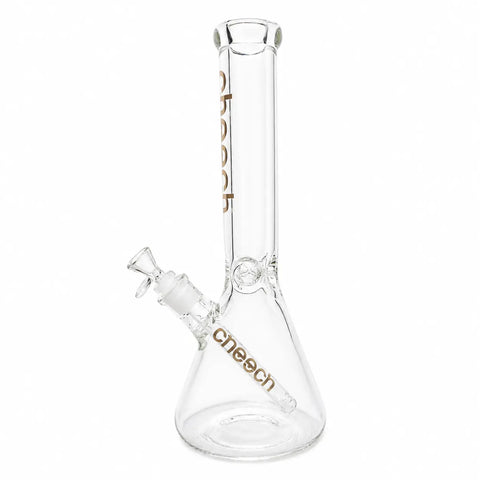 Cheech 14" Glass Beaker Bong Gold Series