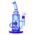 Cheech Dual Chamber Recycler Dab Rig 10" Blue