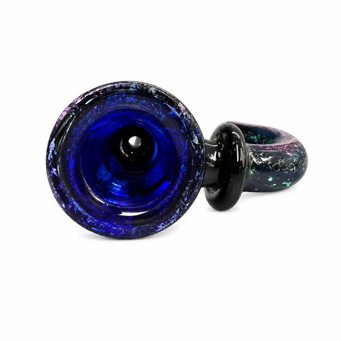 Cheech Galaxy Glitter Glass Bong Bowl 14mm Top
