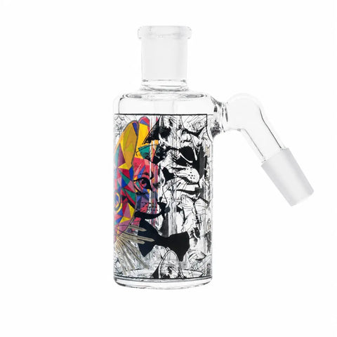 Cheech Glass Cat Decal Ash Catcher 14mm