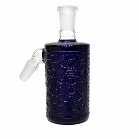 Cheech Glass Frosted Blue Mandala Ash Catcher 14mm