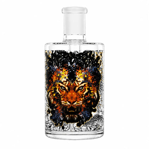 Cheech Glass Tiger Decal Ash Catcher 14mm