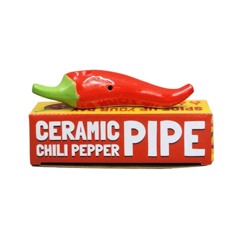 Chili Pepper Ceramic Smoking Pipe