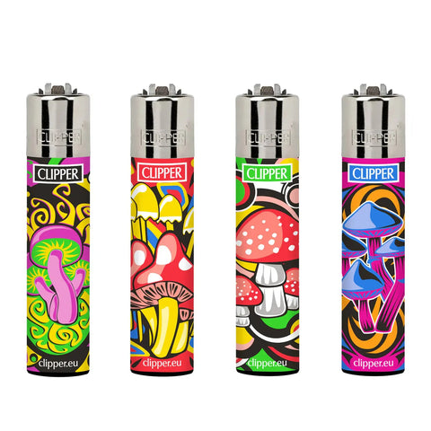 Clipper Lighter - Mushrooms