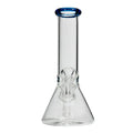 classic beaker glass bong with thick borosilicate glass