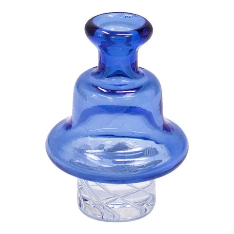 Colored Spinning Quartz Carb Cap Blue