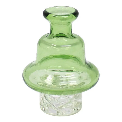 Colored Spinning Quartz Carb Cap Green