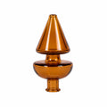 Cone Carb Cap Amber