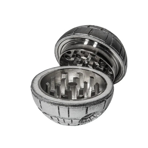Death Star 3 parts Grinder2 - bongstar