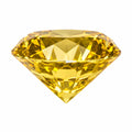 Diamond Channel Carb Cap Yellow