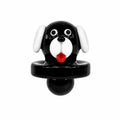 Dog Glass Carb Cap Black