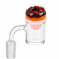 Donut Carb Cap in a banger