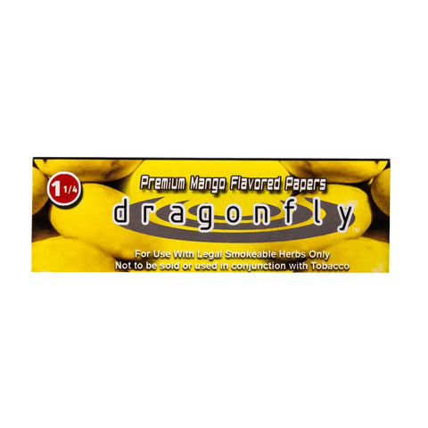Dragonfly Mango Premium Rolling Papers 1 1/4
