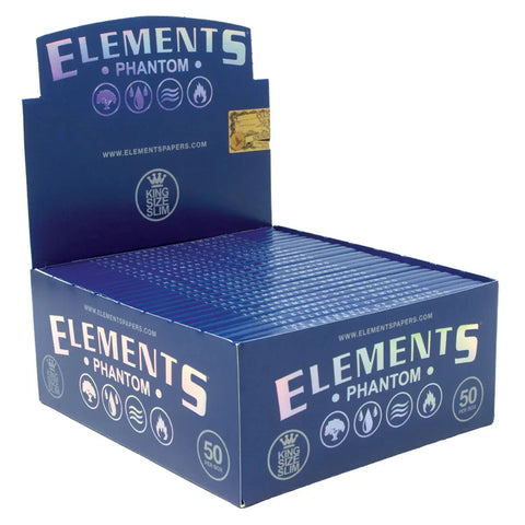 Elements Phantom KS Slim Rolling Papers Box