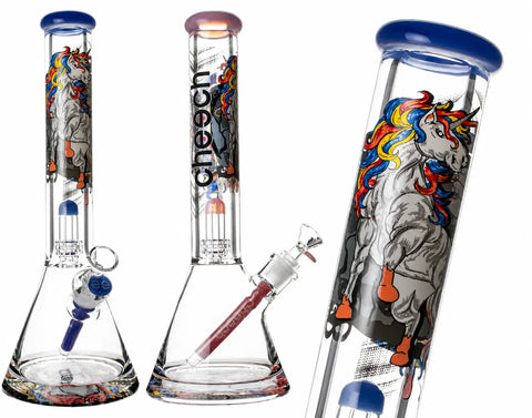 Cheech Glass 16" Unicorn Beaker Glass Bong