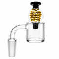 Flower Bubble Carb Cap in a banger