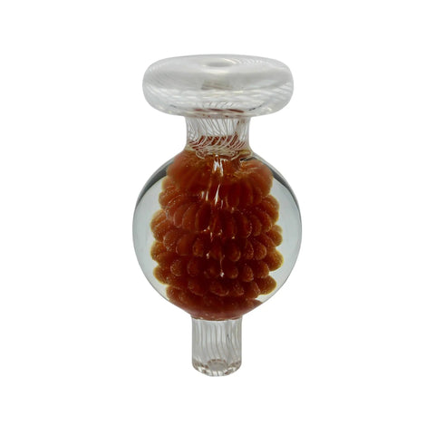 Flower Bubble Carb Cap Orange