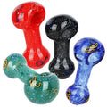 Frit Fusion Glass Spoon Pipe Color