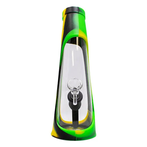 Funny Silicone Glass Bong 9"