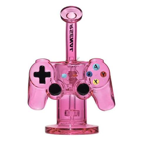 Gaming Console Glass Water Pipe 8"