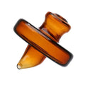 Glass Hat Carb Cap Amber